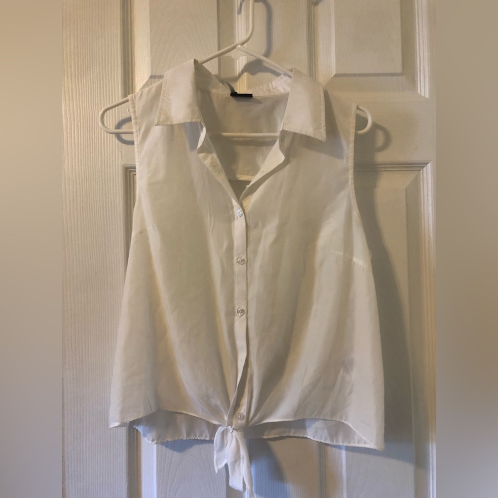 Urban outfitters blouse with tie